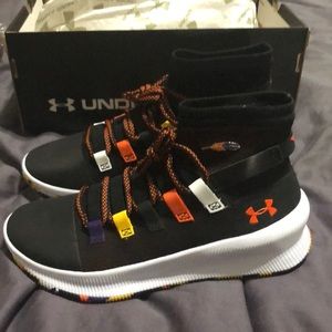 Under Armour size 7.5 high tops, brand new!